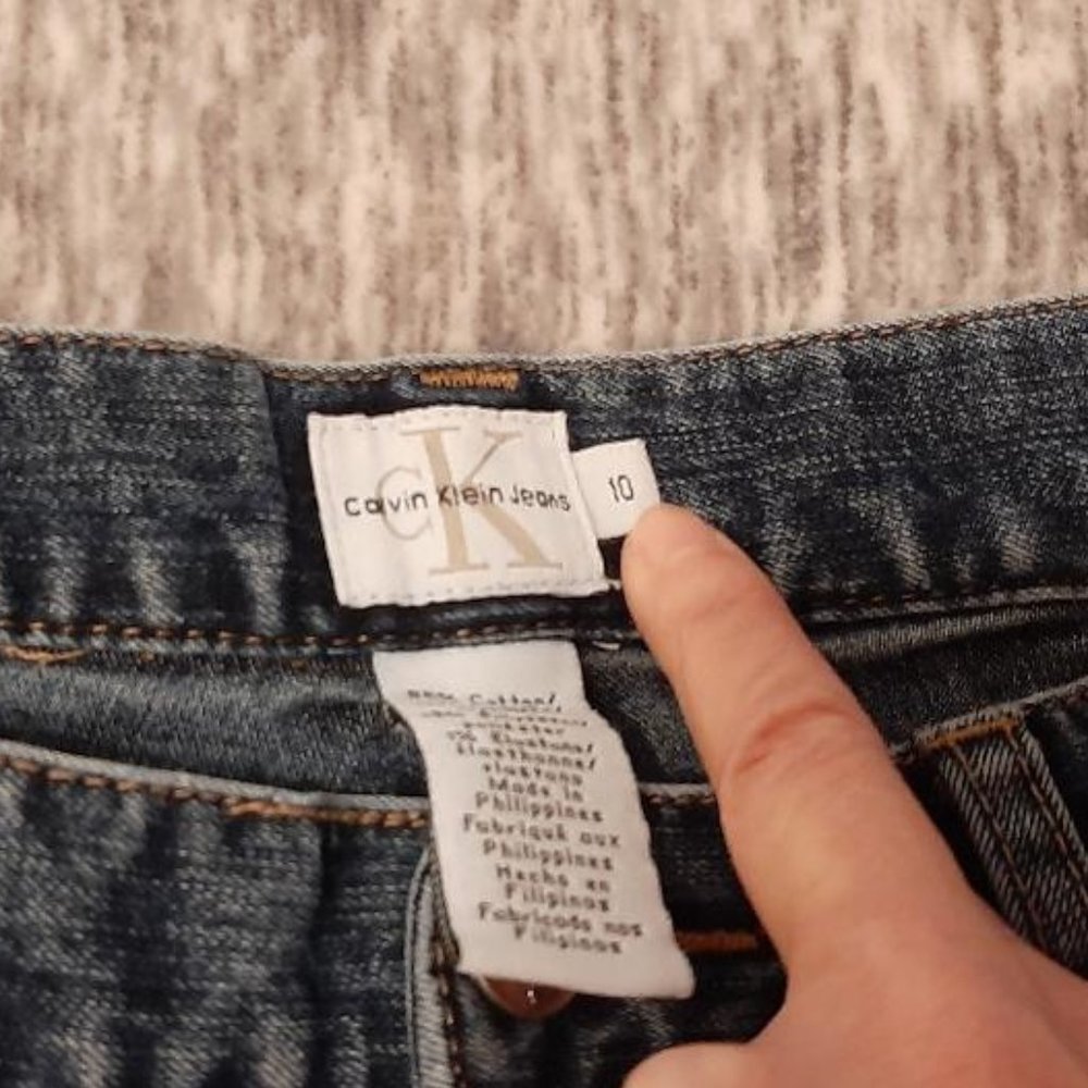 Vintage Calvin Klein jeans size 10 EUC - Picture 3 of 4